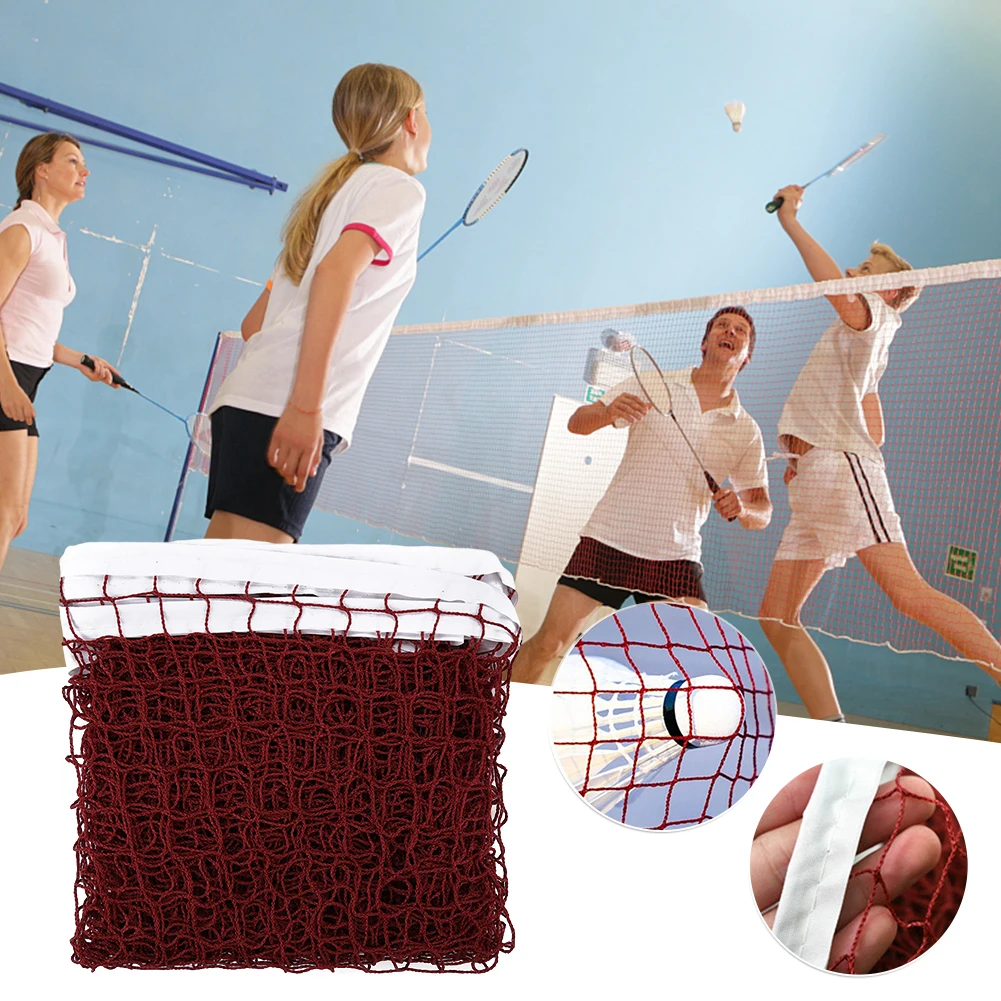 Badminton Vs Tennis - バドミントンネット ポリプロピレン バドミントン交換用ネット 簡単セットアップ バドミントンネット バドミントン