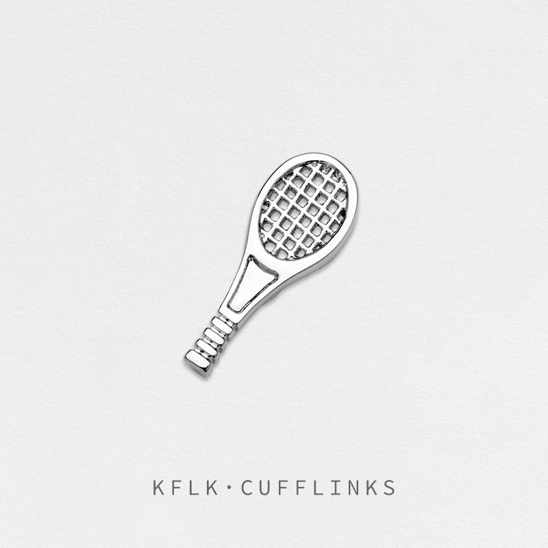 Badminton Icon - Kflk-テニスラケットピン,女性と男性のための絶妙なブランドのブローチ,コスチュームバッジ,ファッションジュエリー,卸売