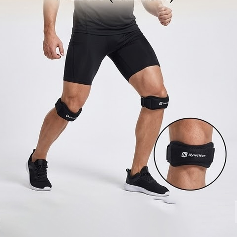 2 PC スポーツ保護膝蓋骨ストラップバスケットボールバドミ - Badminton Vs Tennis のレビューと価格