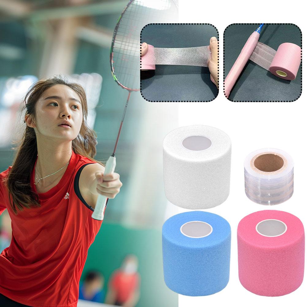 1/4 個厚みのあるバドミントンラケット接着剤タオルテープ滑 - Badminton Vs Tennis のレビューと価格