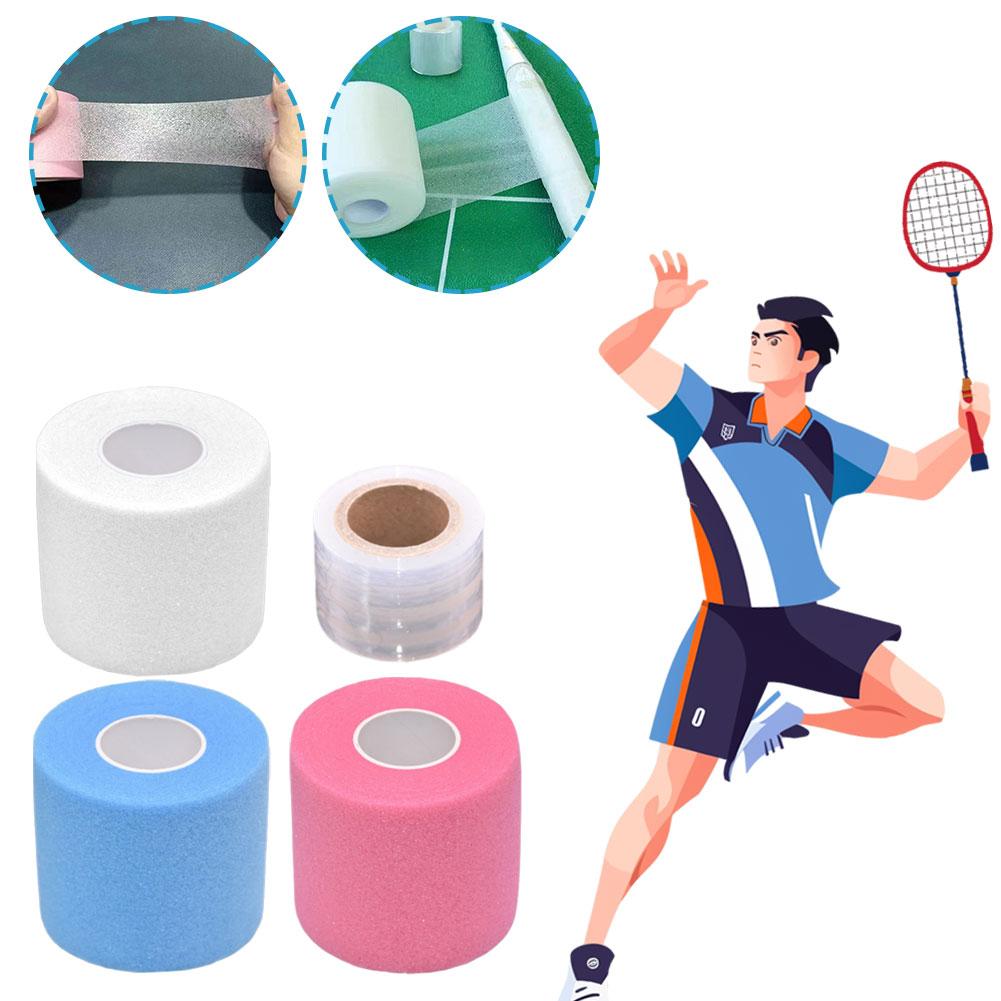 1/4 個厚みのあるバドミントンラケット接着剤タオルテープ滑 - Badminton Vs Tennis のレビューと価格