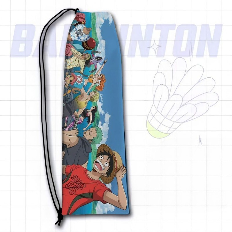 ワンピースアニメ漫画かわいいバドミントンラケット収納バッグク - Badminton Anime のレビューと価格