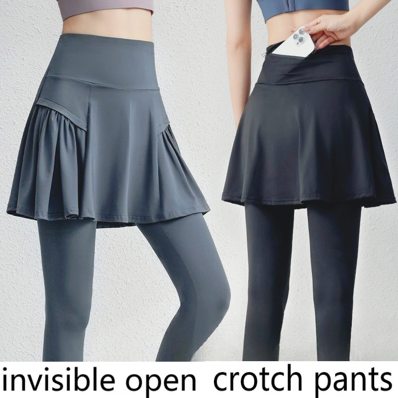 インビジブルクロッチパンツ、フェイクツーピースヒップカバーヨ - Badminton Date のレビューと価格
