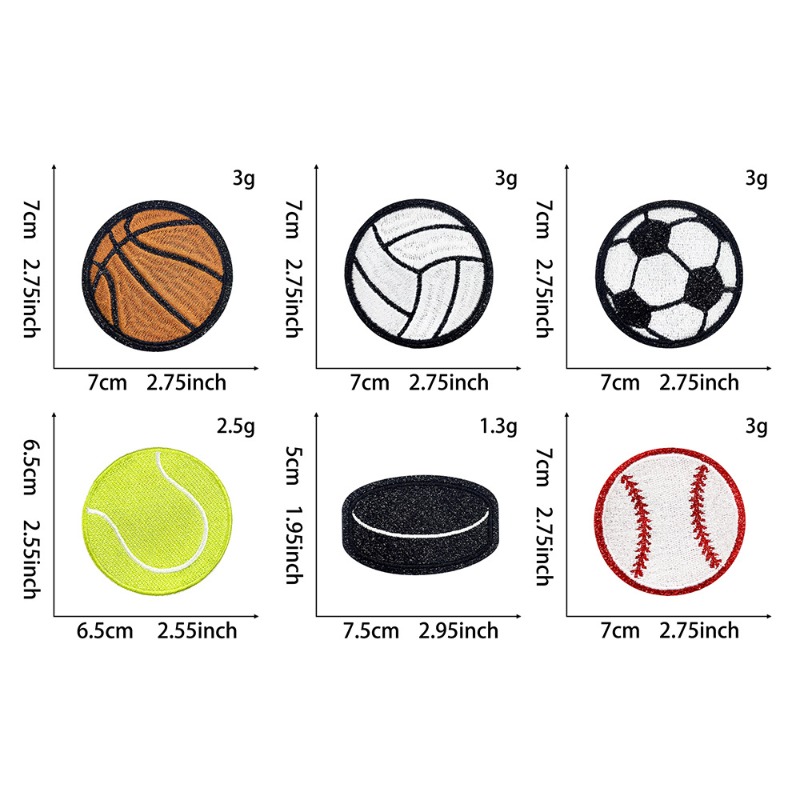 グリッタースポーツ野球サッカーテニスアイロン接着縫製刺繍バッ - Badminton Icon のレビューと価格