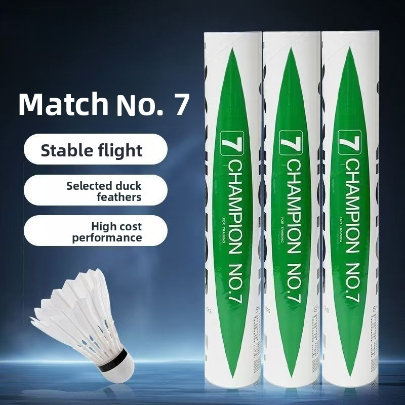 VICTOR Champion 7 ダックフェザーバドミント - Victor Shuttlecock Feather のレビューと価格