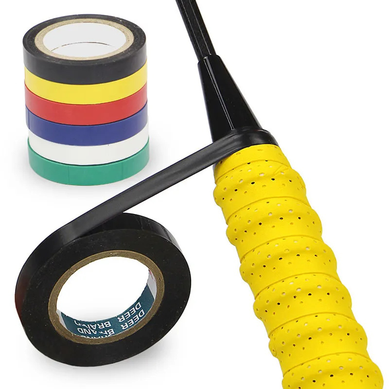 新しいアスレチックテニスラケットグリップテープバドミントンス - Badminton Vs Tennis のレビューと価格