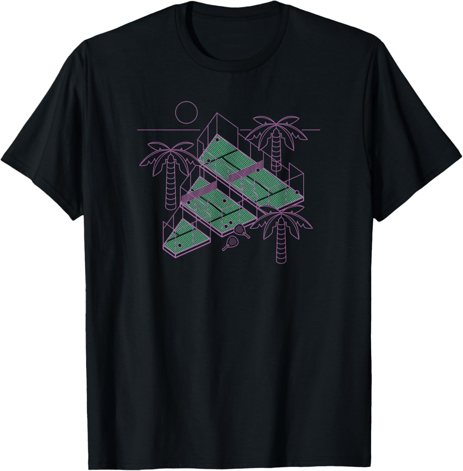 バッジスポーツテニス Padel ロゴグラフィック Tシャツ - Badminton Icon のレビューと価格