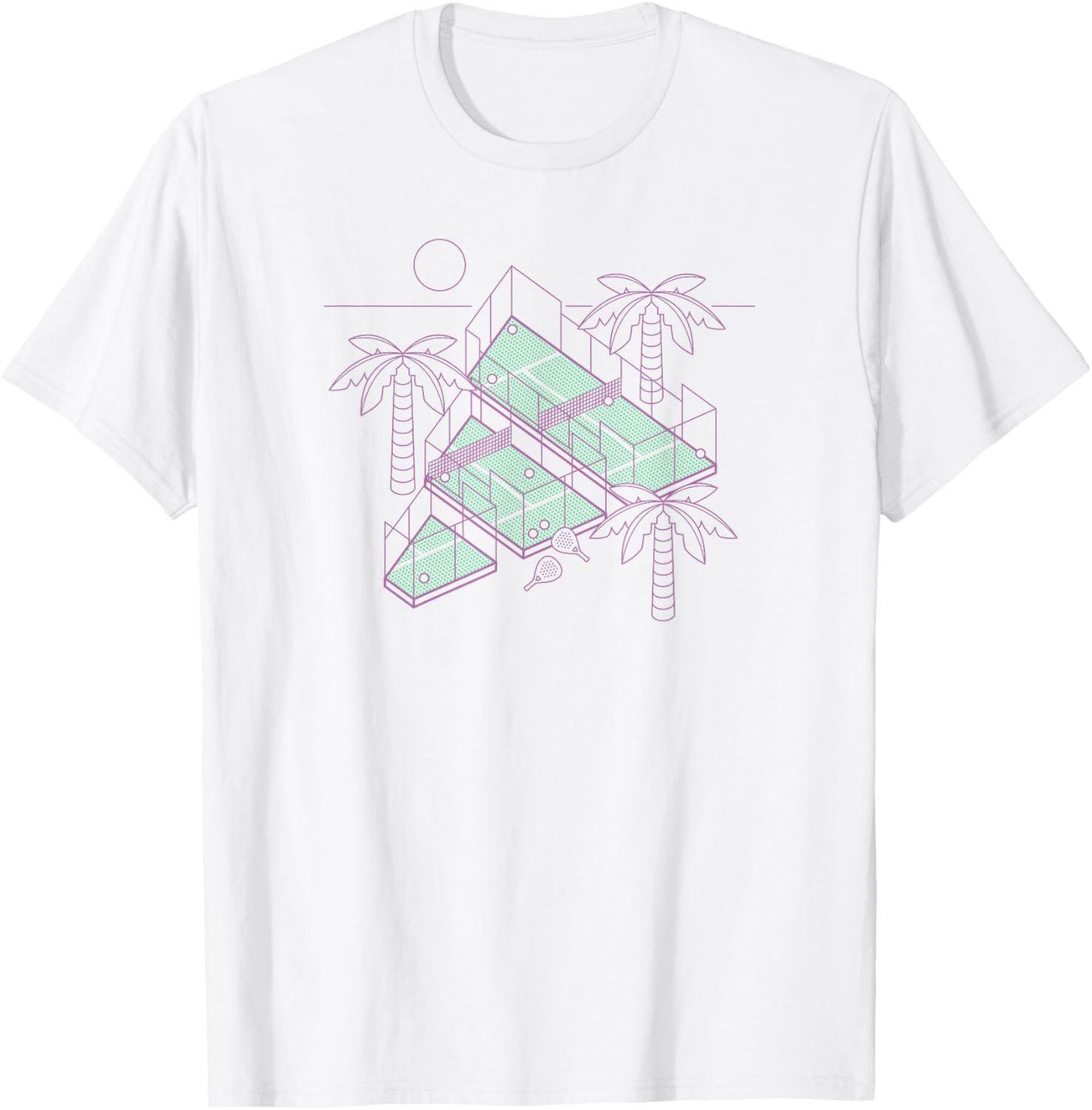 バッジスポーツテニス Padel ロゴグラフィック Tシャツ - Badminton Icon のレビューと価格