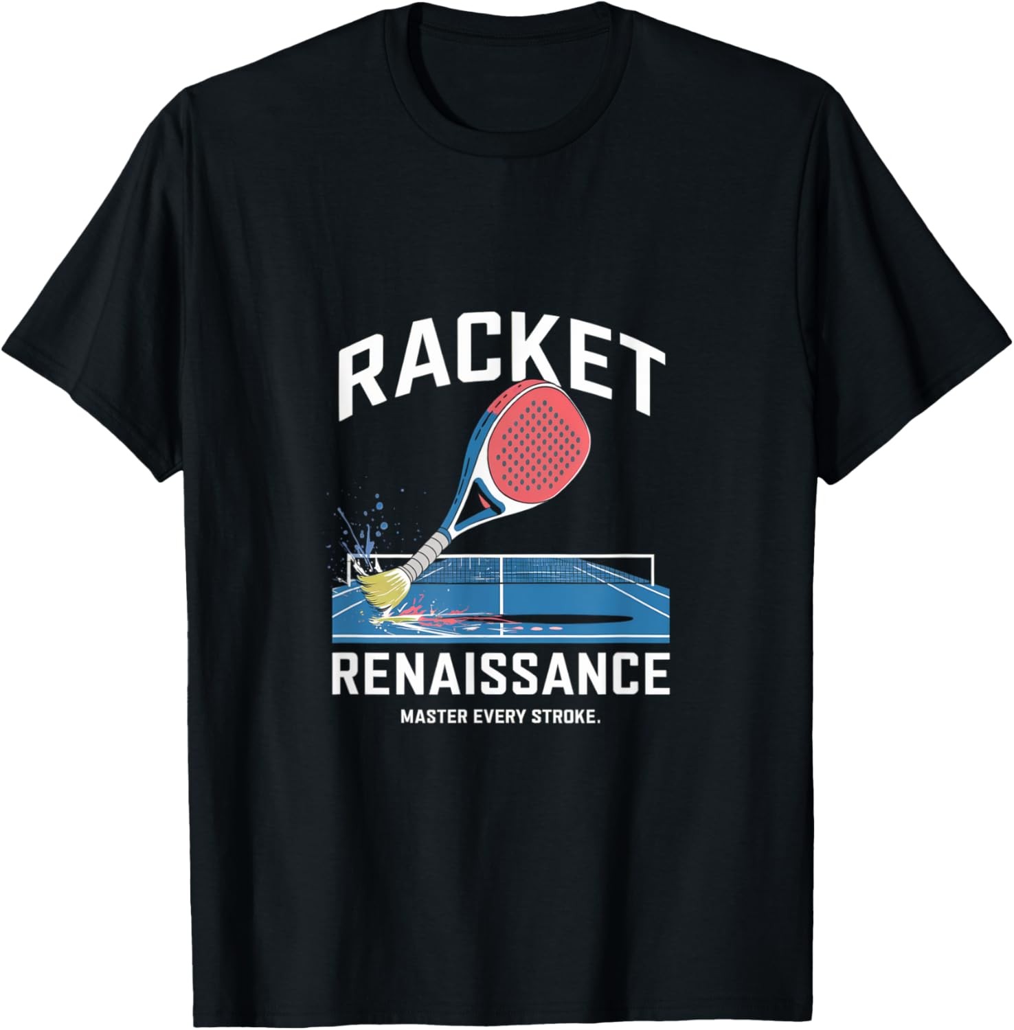 バッジスポーツテニス Padel ロゴグラフィック Tシャツ - Badminton Icon のレビューと価格